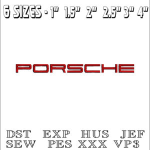 Porsche Font