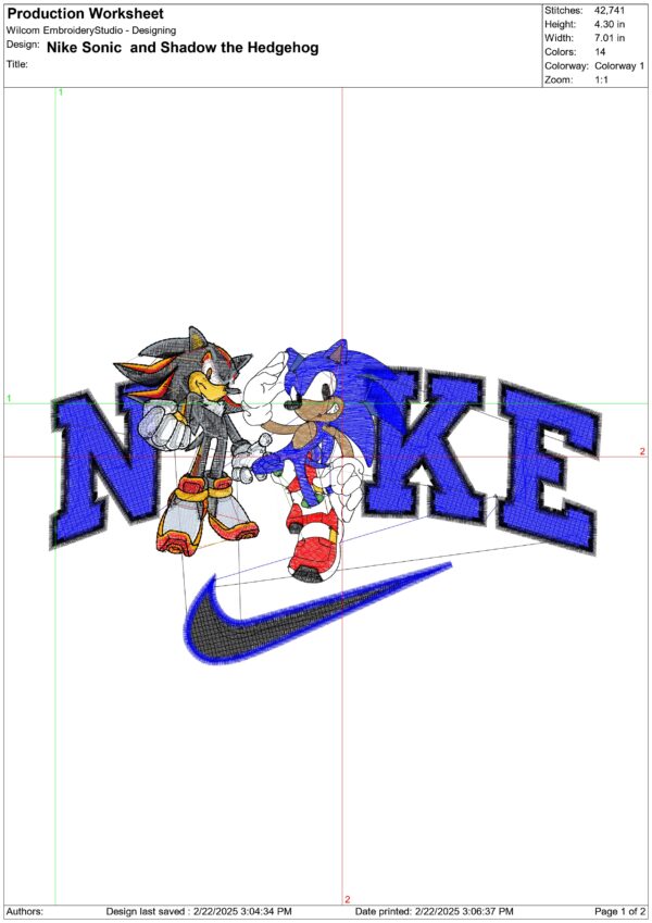 Nike Sonic and Shadow