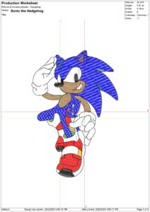 Sonic the hedgehog