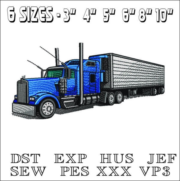 10 Semi Trucks Package