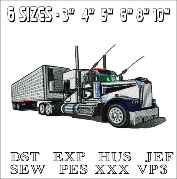 10 Semi Trucks Package